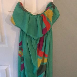 Strapless Maxi Dress